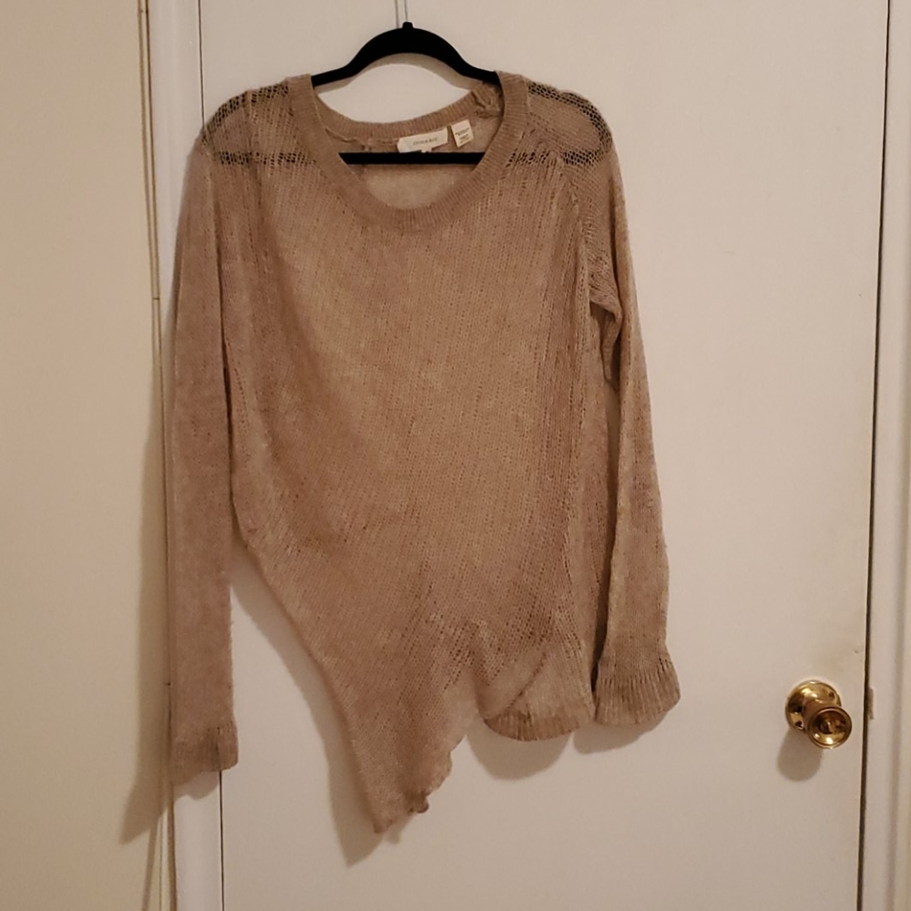 Sheer Beige Inhabit Sweater